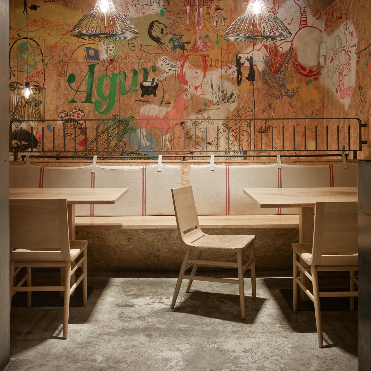 Kimua Chairs in a Café