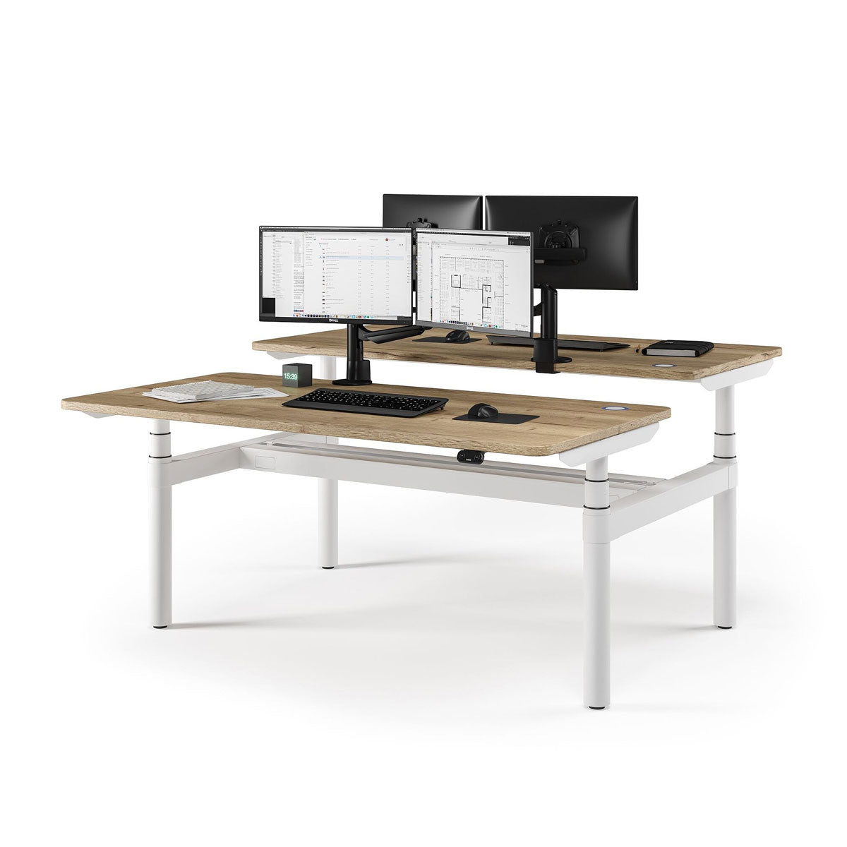 Tensos Compact Sit Stand Desks