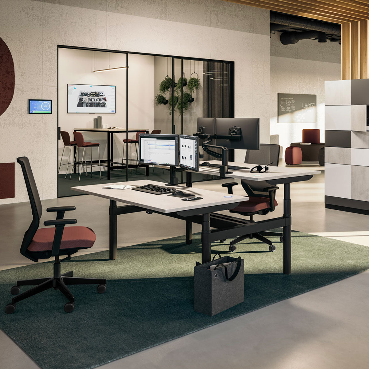 Tensos Compact Electomotive Desks