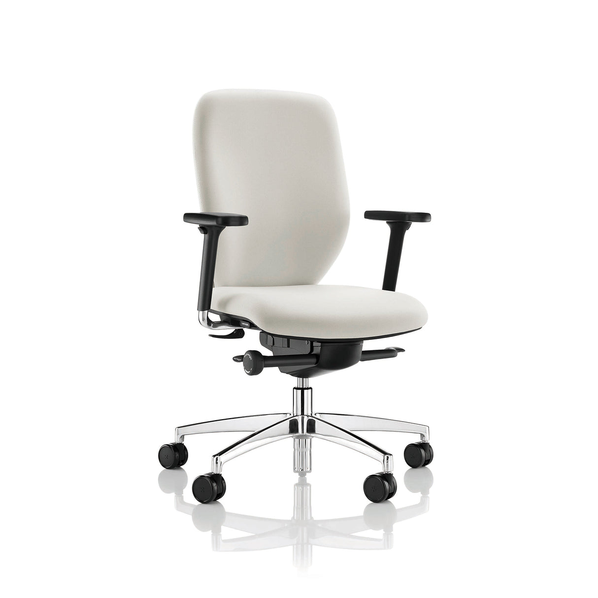 Lily Task Chair with Polised Base