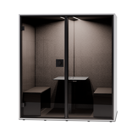 BA Meet Upholstered Back White