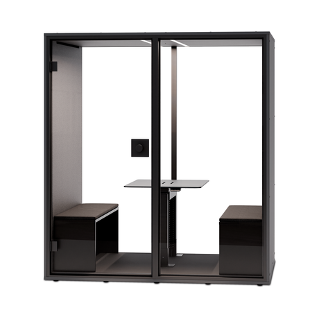 BA Meet Glass Back Black