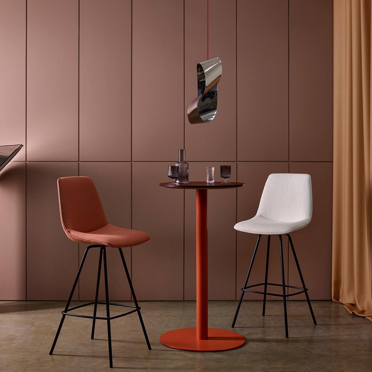 Ola Plush High Stools