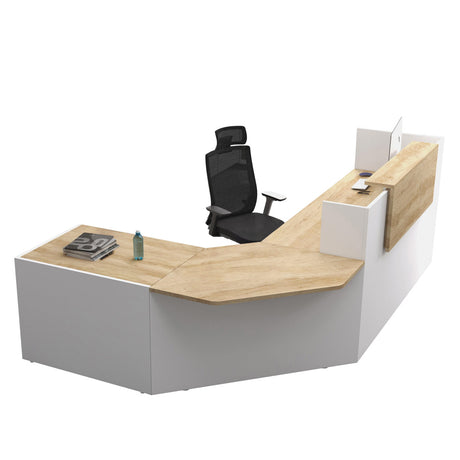 Fifty-Fifty Reception Desk