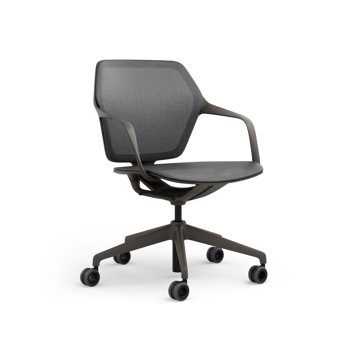 Ray Work Mesh Chair in Clay Dark