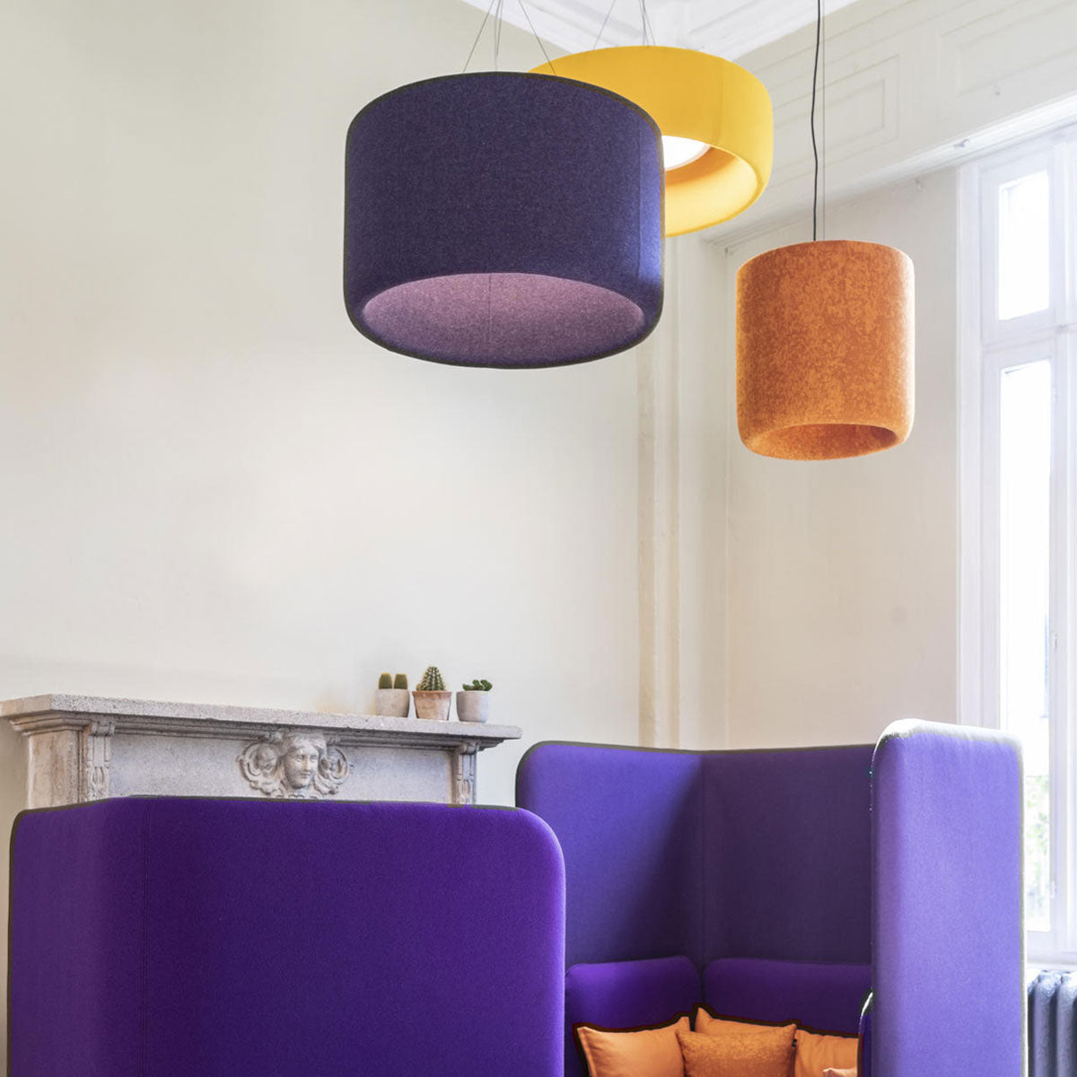 BuzziJet Sound Absorbing Pendant Lights