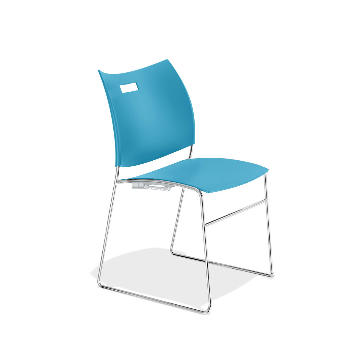 Carver Stacking Chair Blue