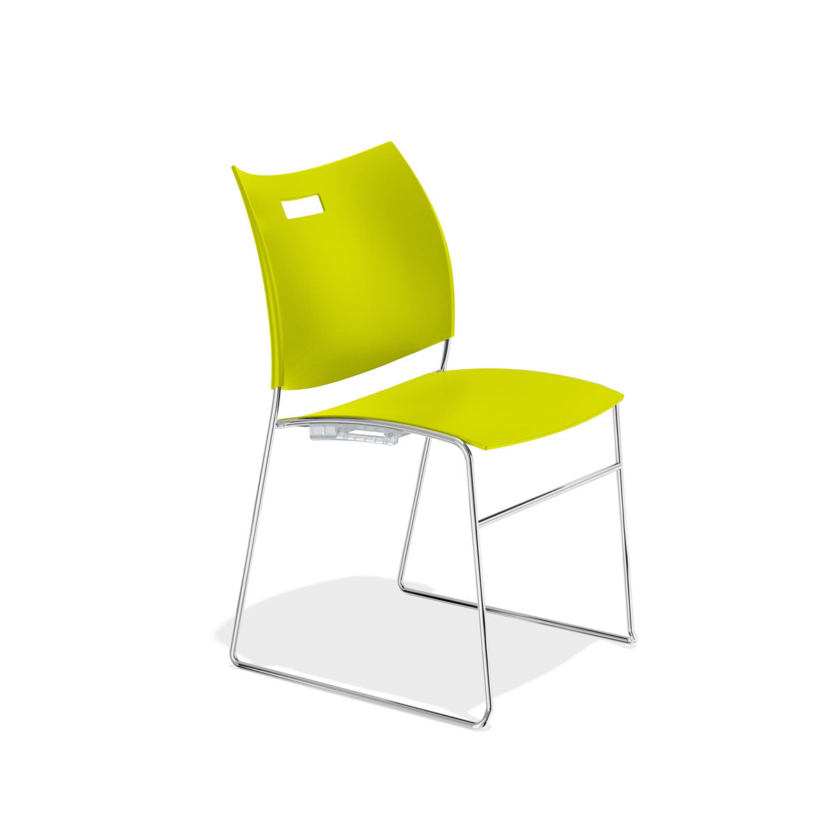 Carver Stacking Chair Lime