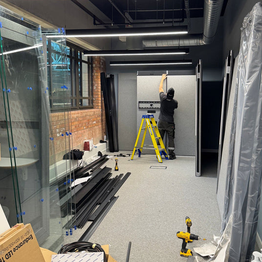 CellPod Meeting Pod Being Installed