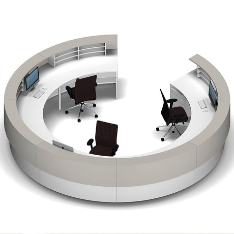 Cockpit Circular Reception Desk