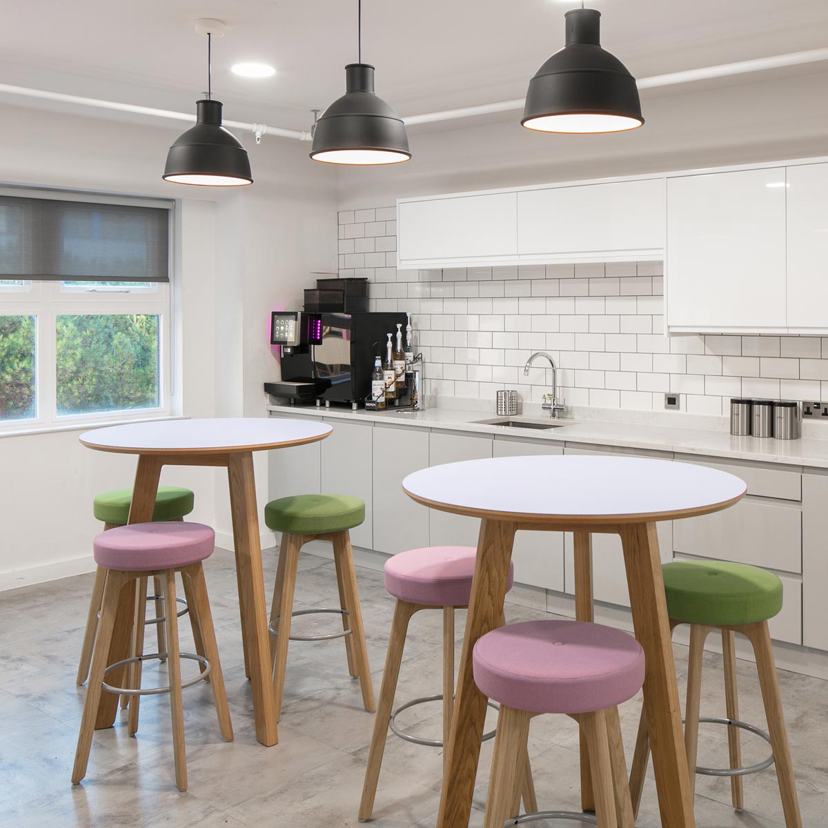 Centro High Stool in Breakout Area