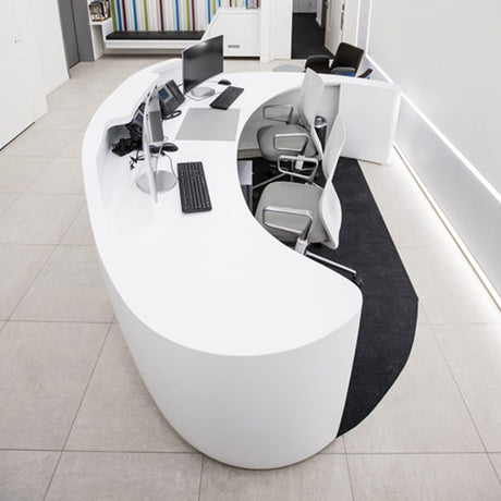 Bespoke Curved Reception Desk