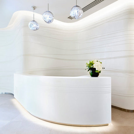 Bespoke Corian Reception Desk
