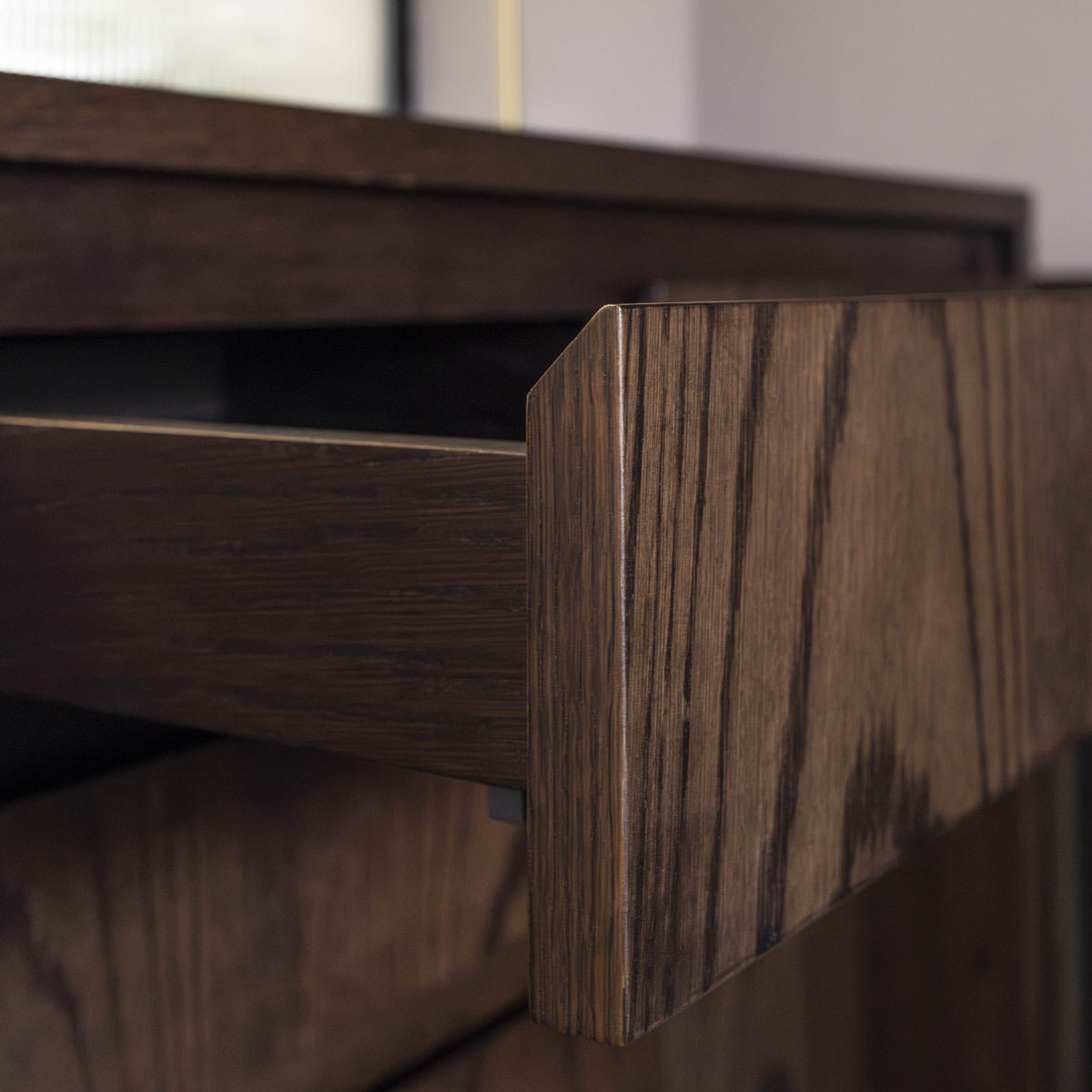 Custom Credenza Drawer Detail