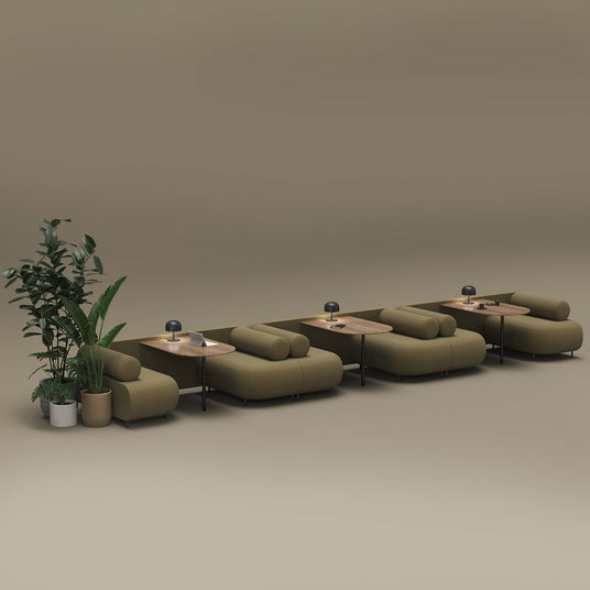 Wunderwall Rolo Banquette Seating