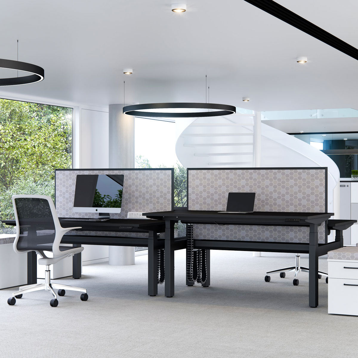 Progress Plus Height Adjustable Bench Desk
