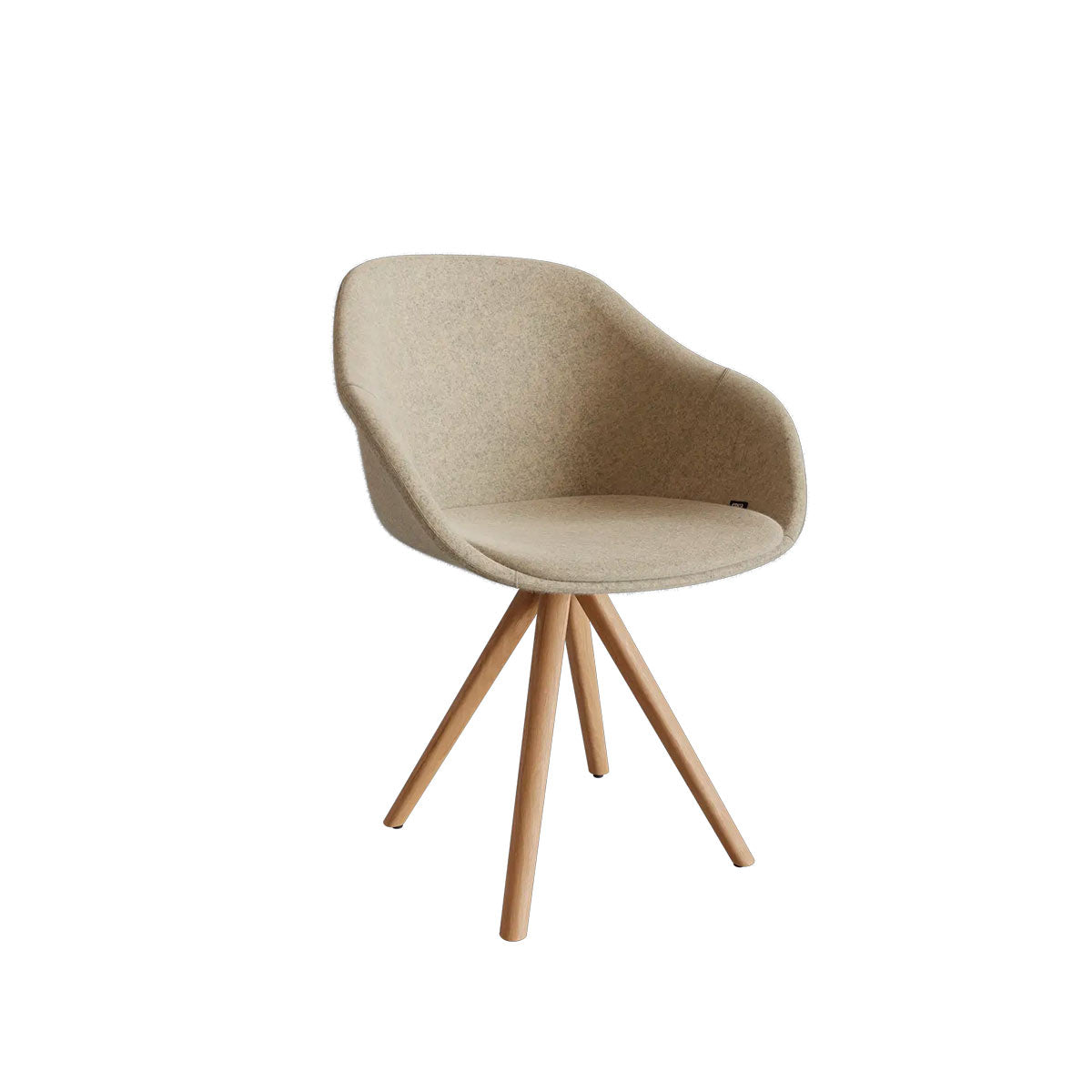 Lore Chair on Trestle Base