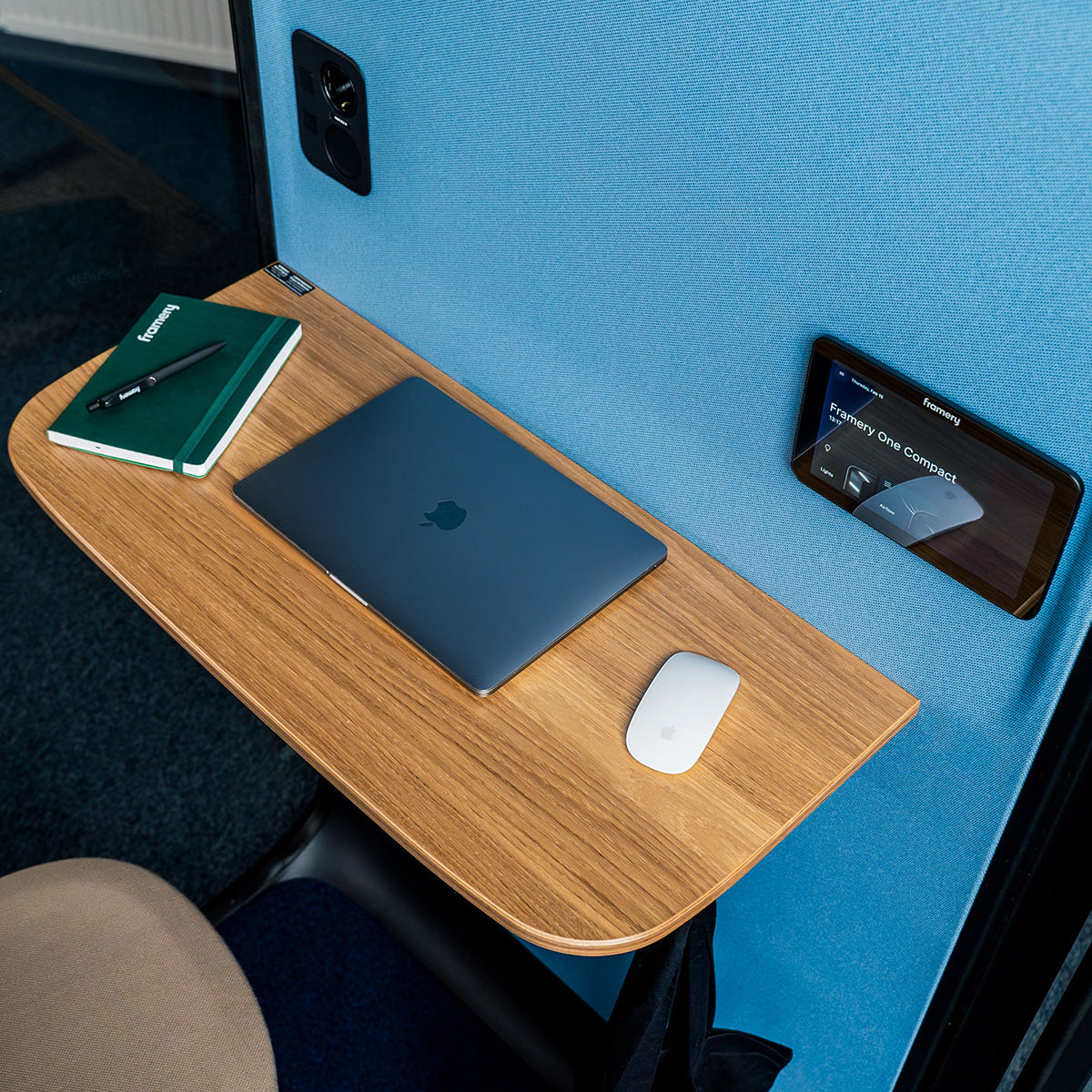 Framery One Compact Booth Worktop