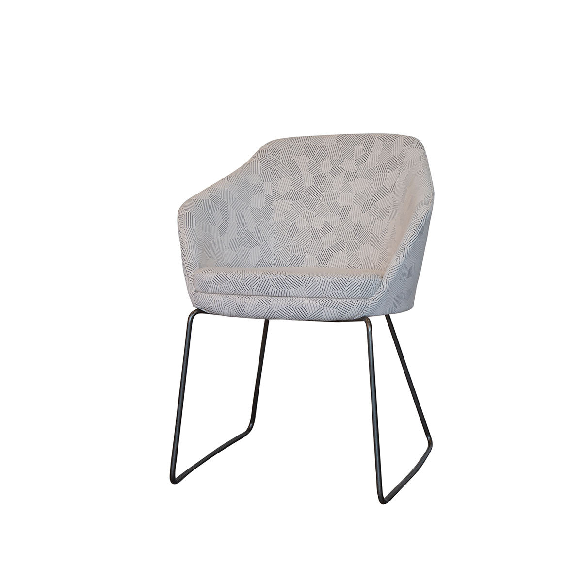 Yak Tub Chair on a Sledge Base