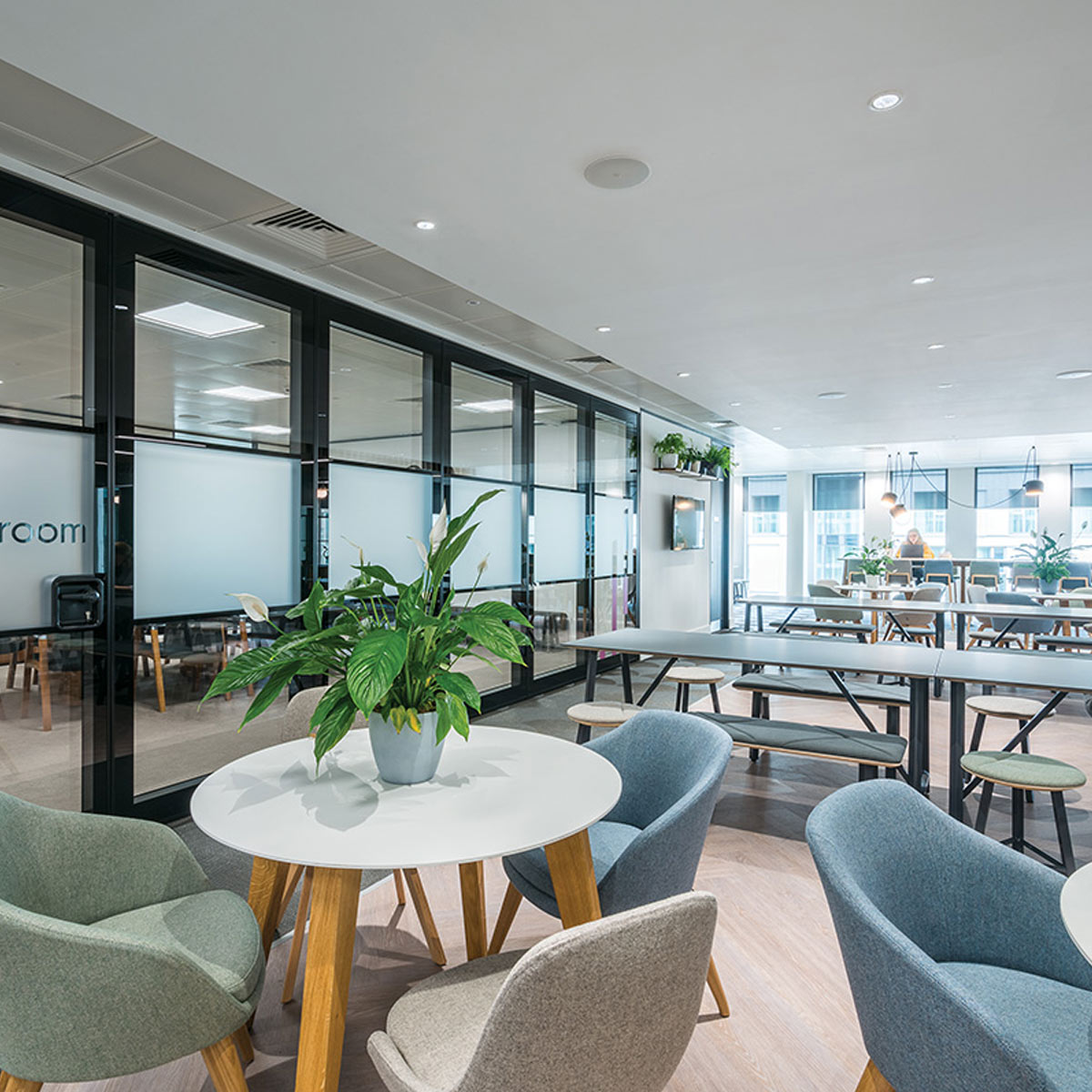 Yak Tub Chairs in Breakout Space