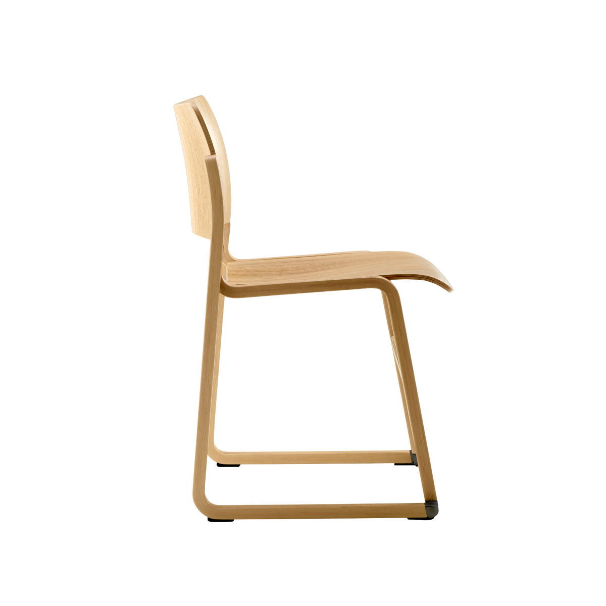 40/4 Stacking Chair wood frame