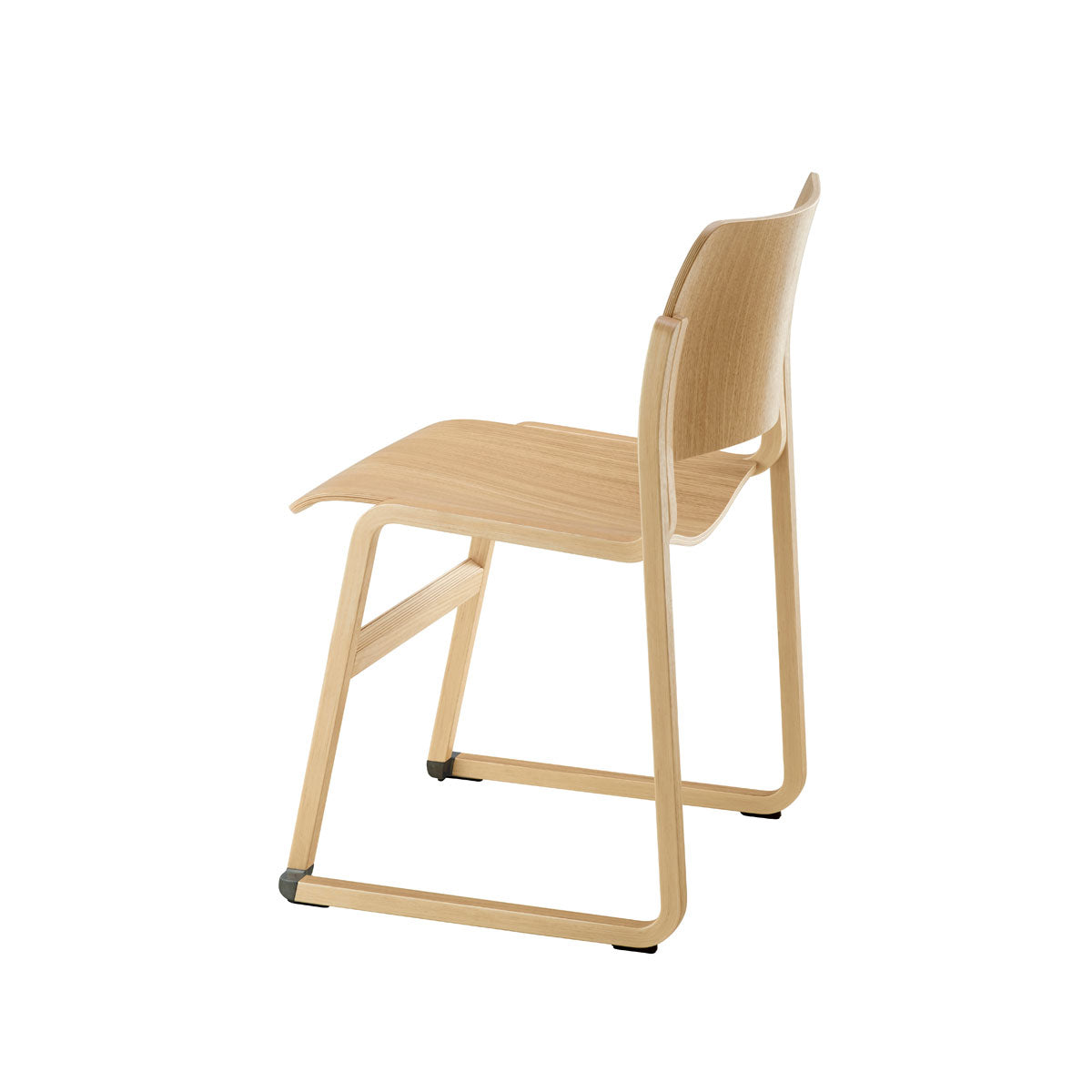 40/4 Stacking Chair wood frame