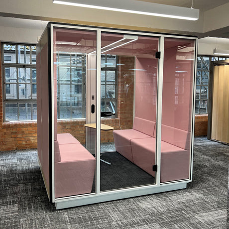 Hideaway 4 person pod insitu