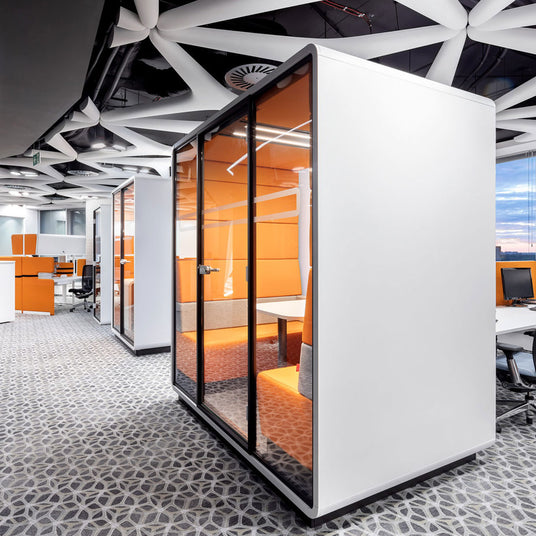 Hush Lounge Pods in The Open Workplace