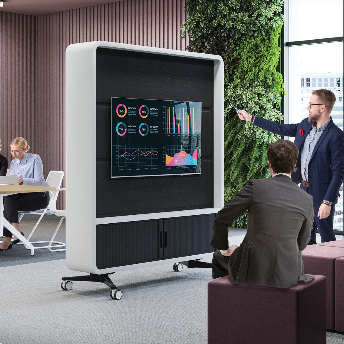 Hush Wall Mobile Screen