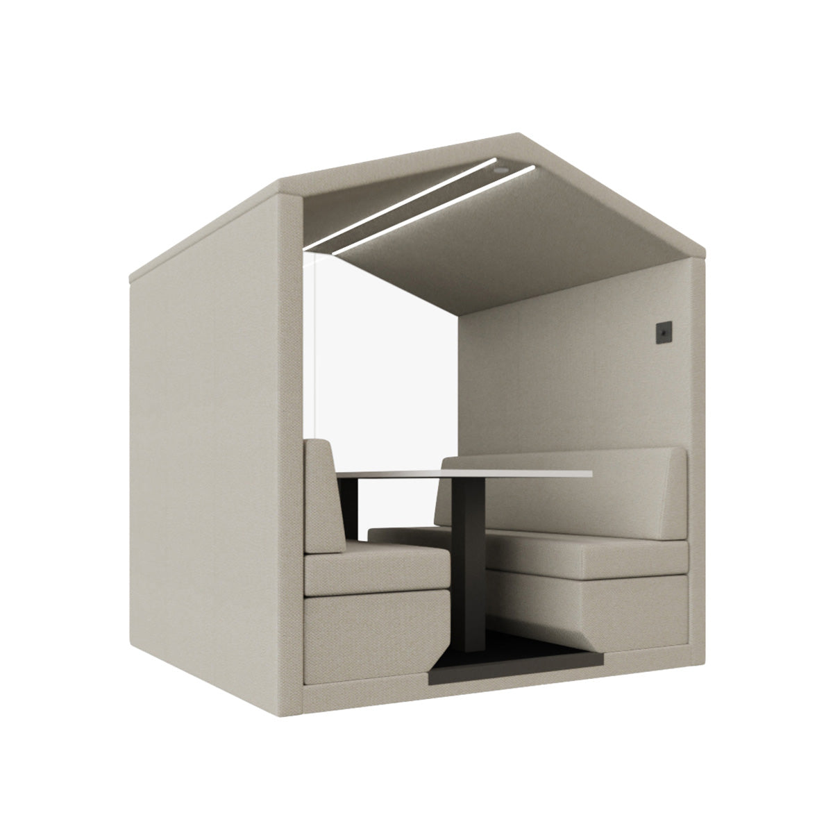 Bea 6 Seat No Wall Den