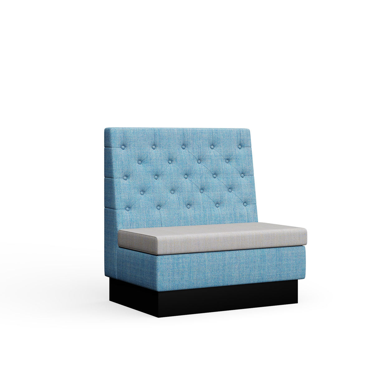 Casper Mid Deep Button Banquette Seating
