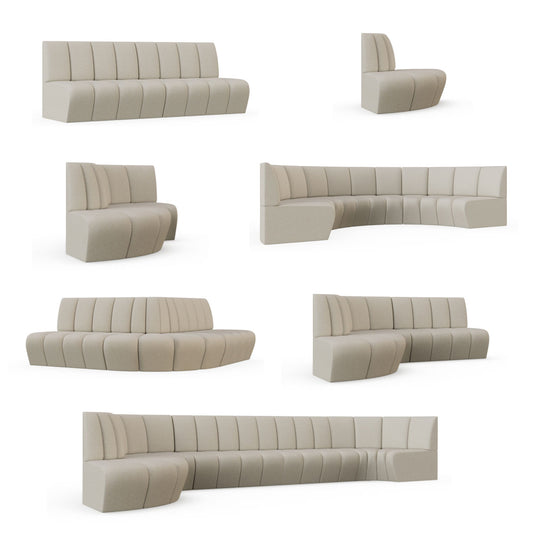 Terry Banquette Seating Elements