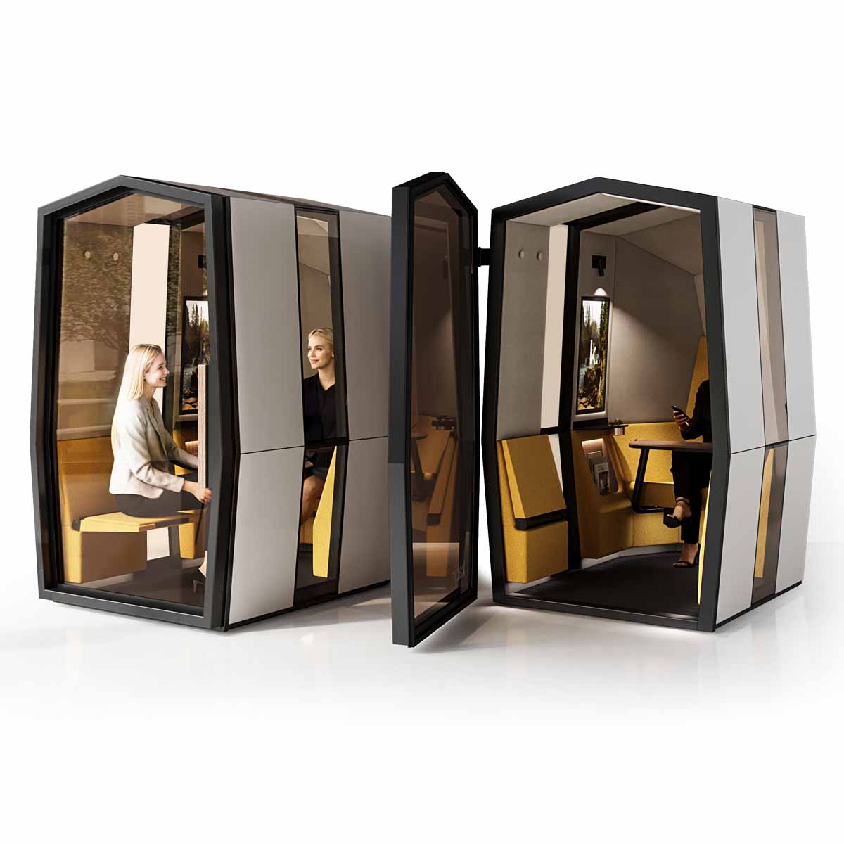 Kabin 2 Office Desk Pods