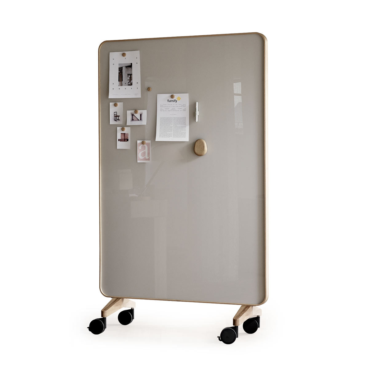 Frame Mobile Glass Whiteboard