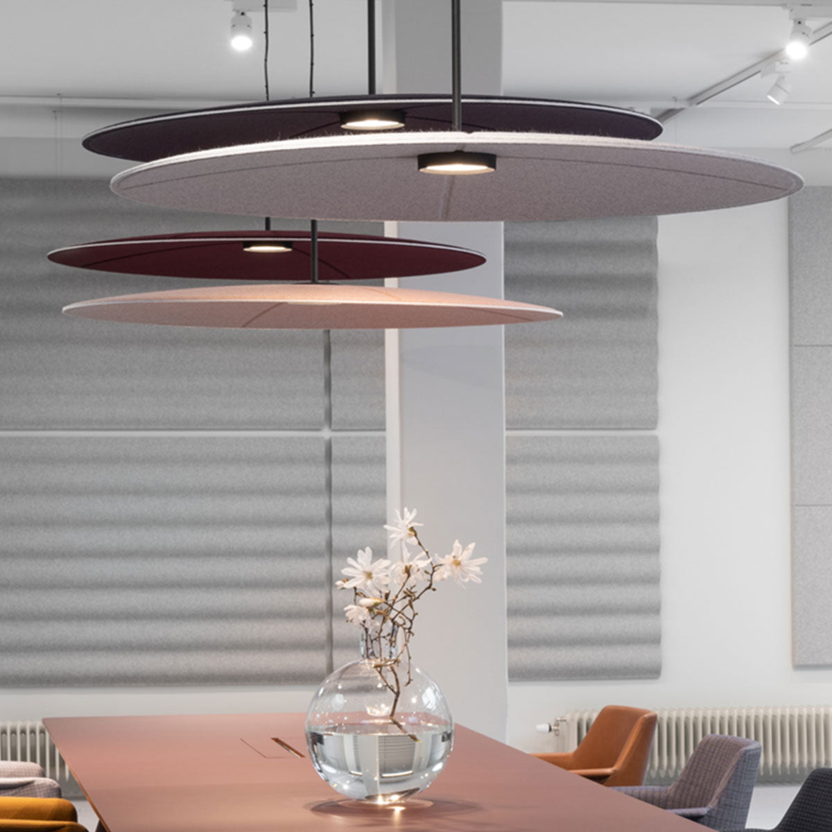 Lily Sound Absorbing Lighting