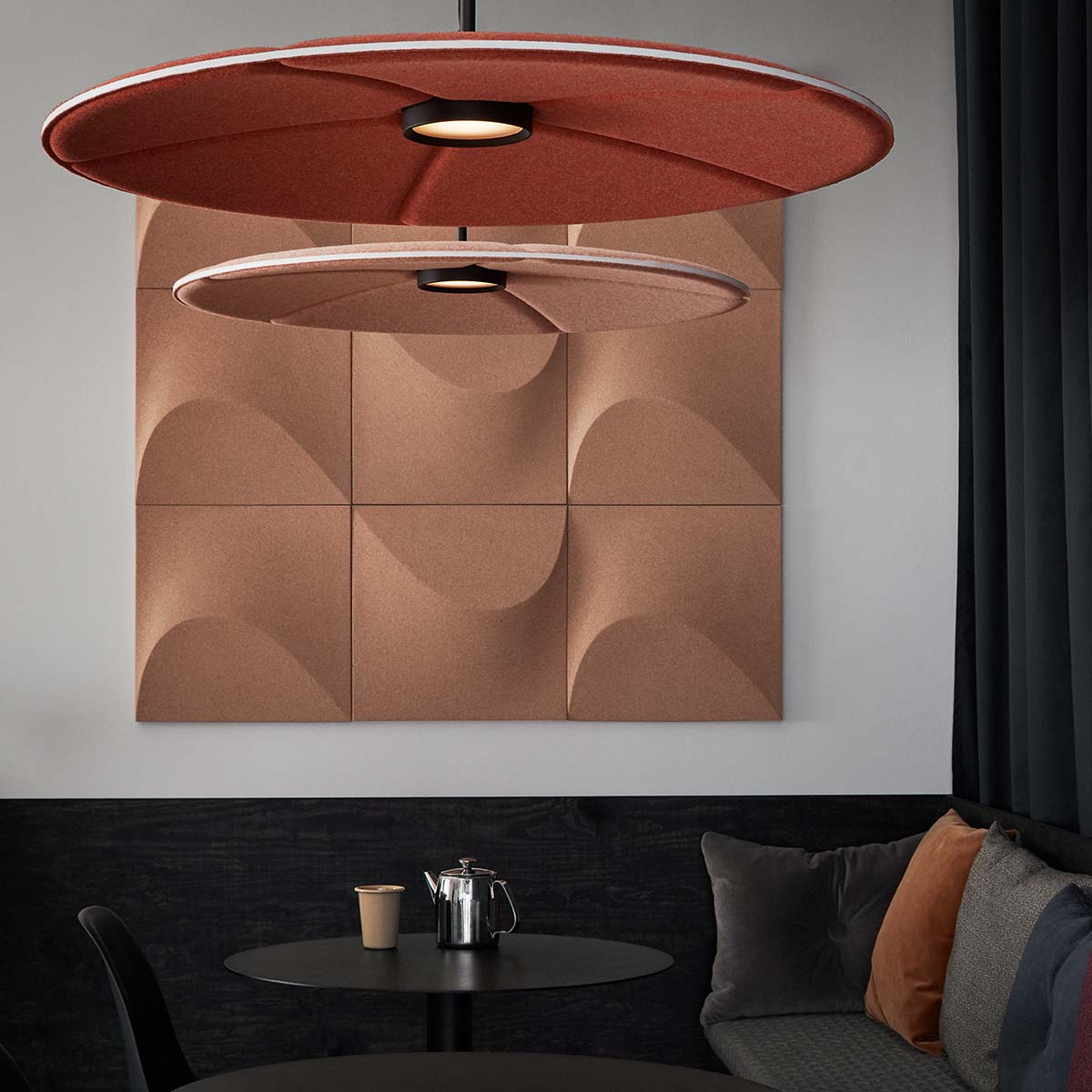 Lily Sound Absorbing Lamps
