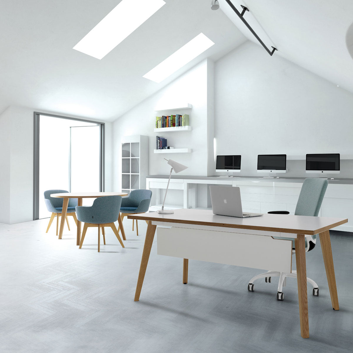 Martin Rectangular Office Desk