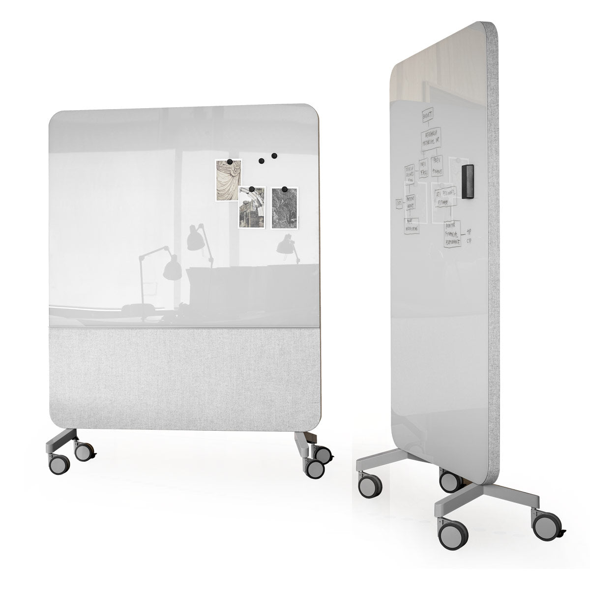Mood Fabric Mobile Whiteboard