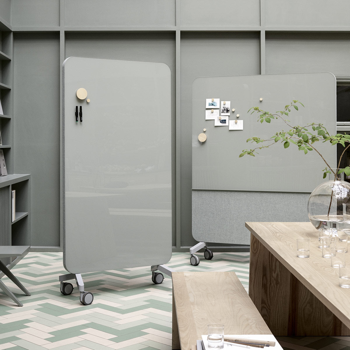 Mood Fabric Mobile Whiteboards