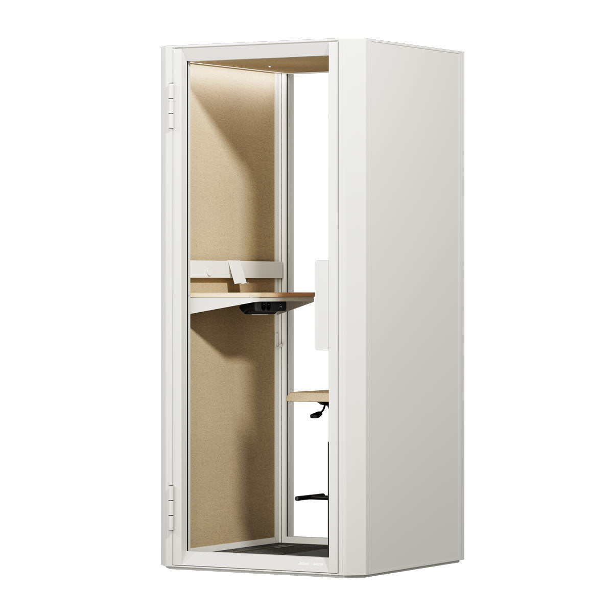 Jetson S1 Booth in White