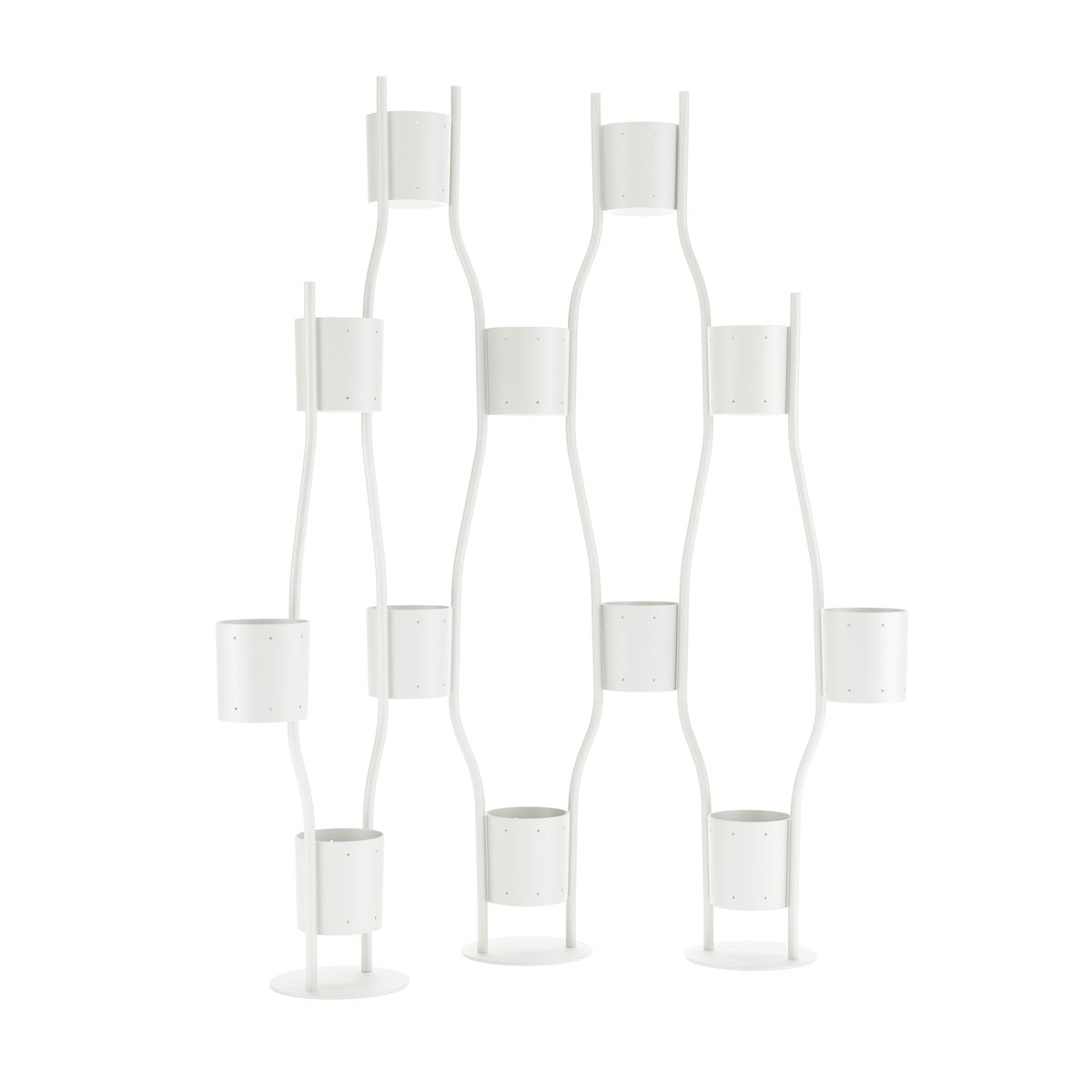 Para Vert Planter in White