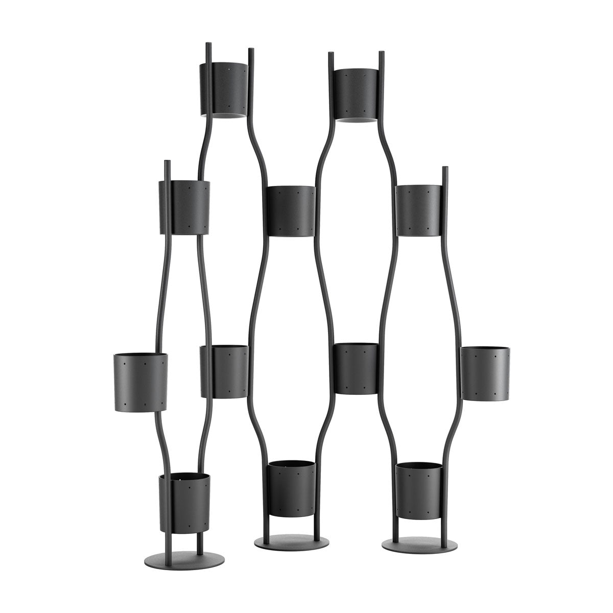 Para Vert Planter in Black