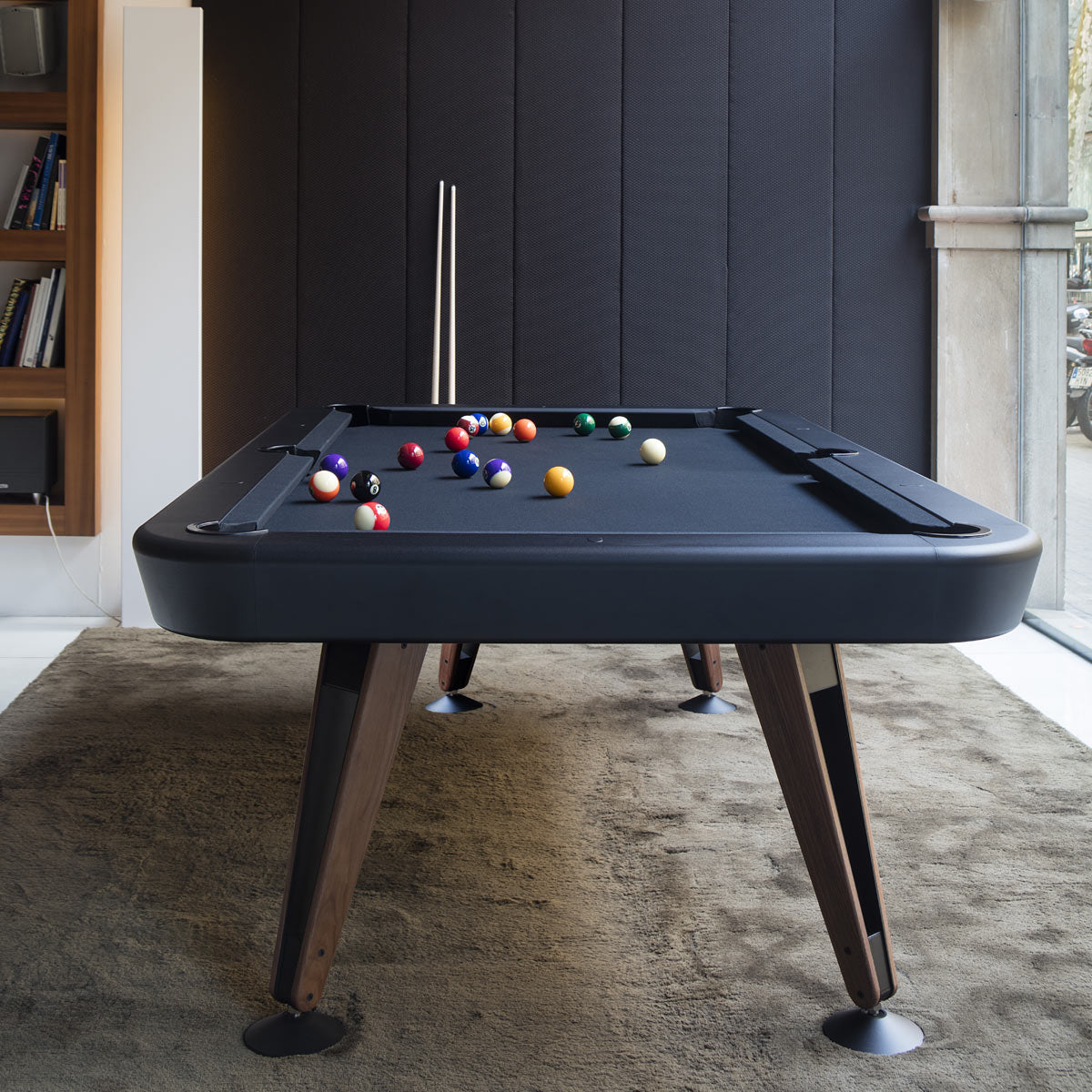 Diagonal Indoor Pool Table 7Ft
