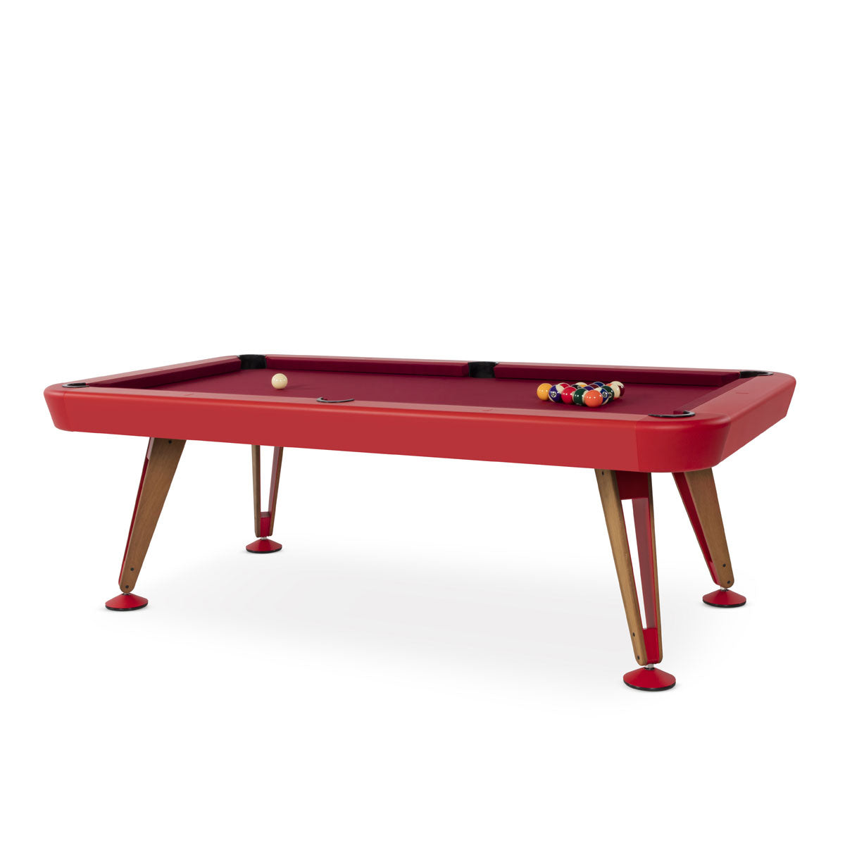 Diagonal Indoor Pool Table