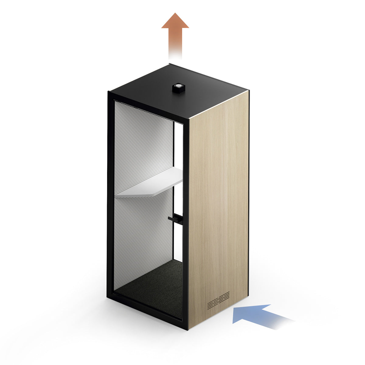 Acoustic Room Mini Ventilation Flow