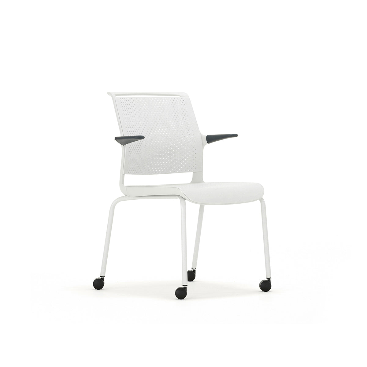 Ad-Lib Four Leg Chair On Castors