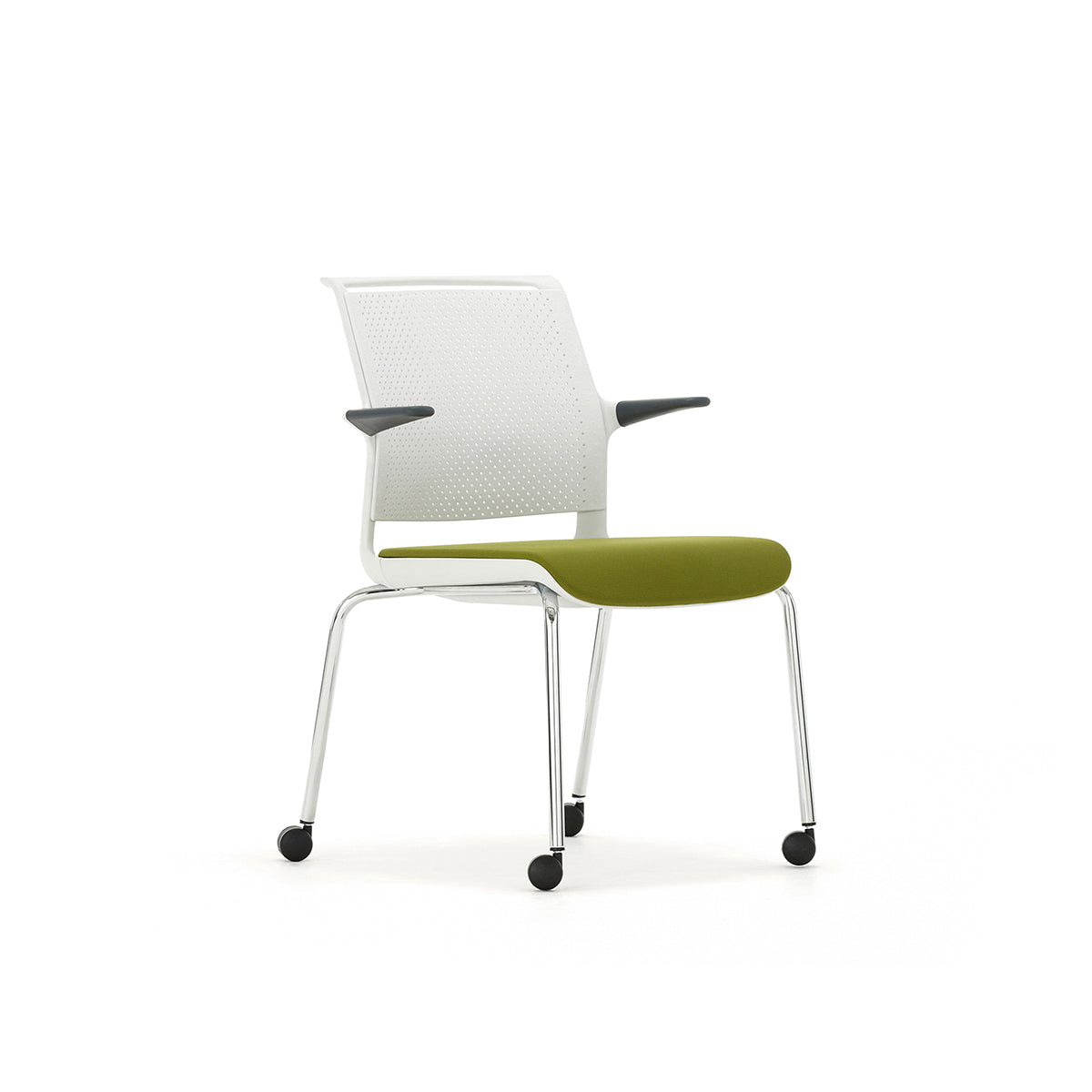 Ad-Lib Four Leg Chair On Castors