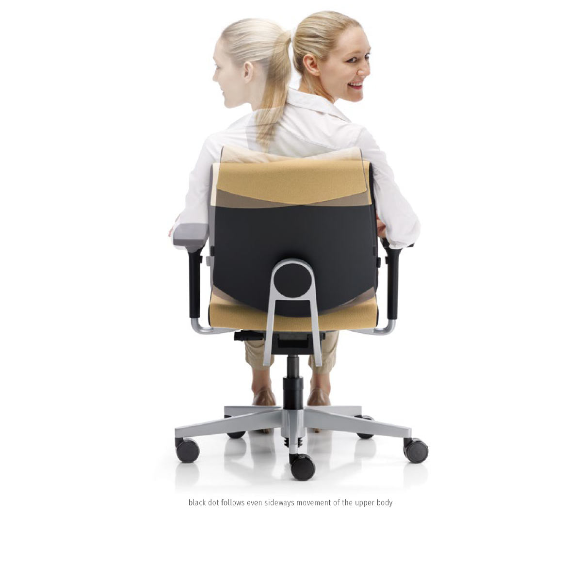 Black Dot 24 Task Chair