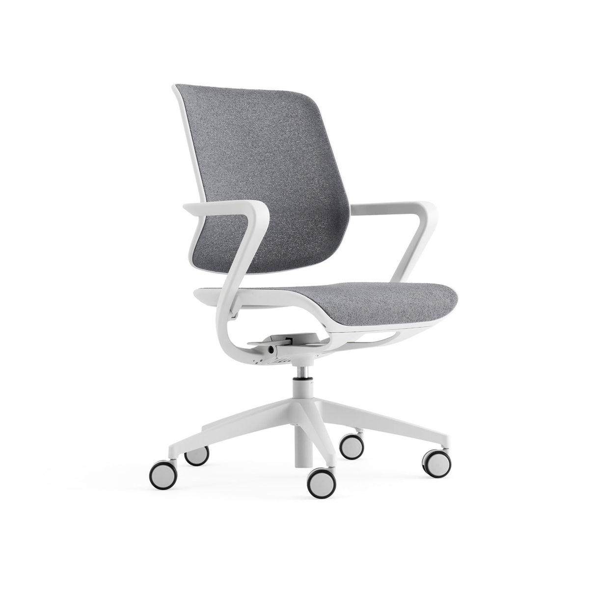 Ricco Mesh Chair in Mid Grey