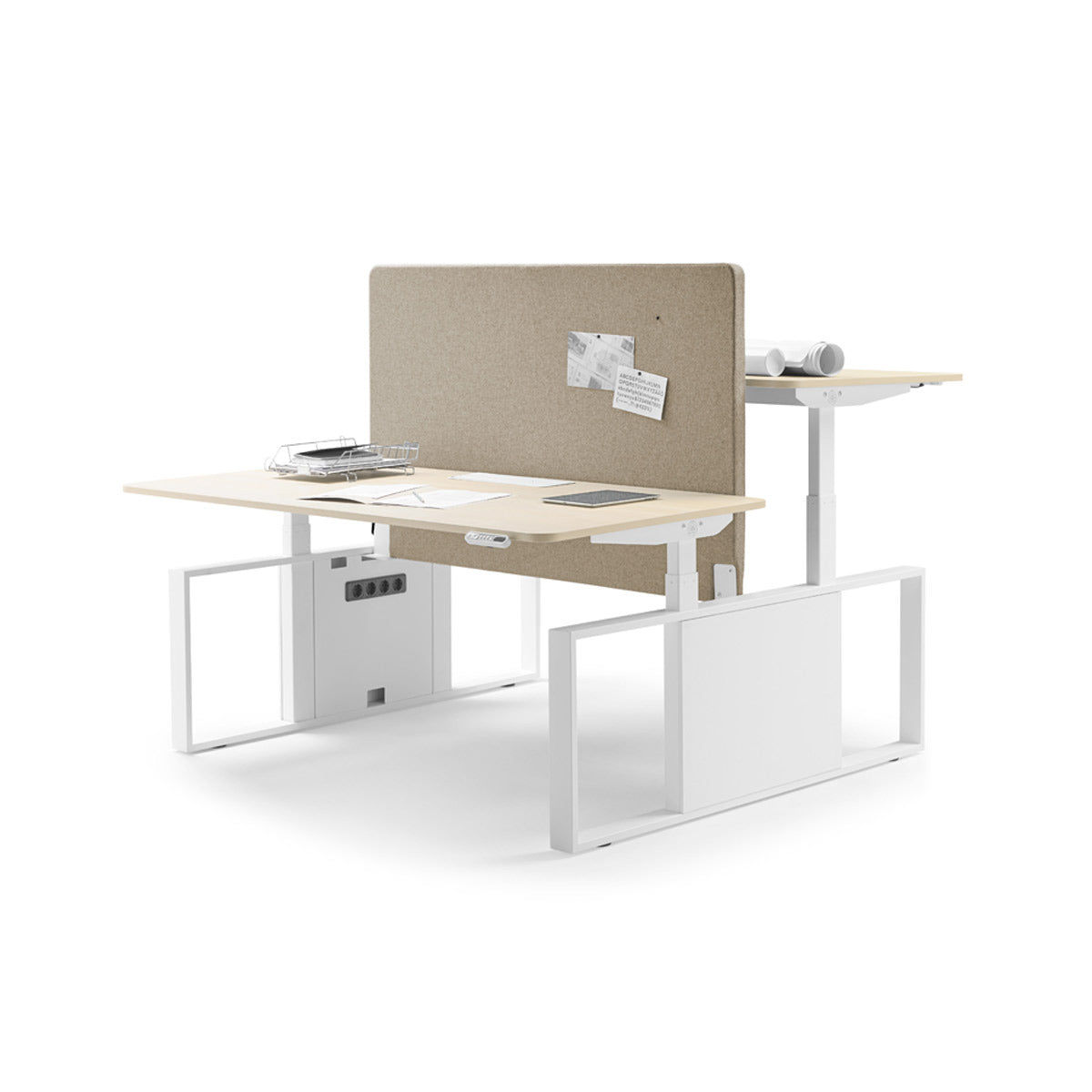 Skala Sit-Stand Bench Desk